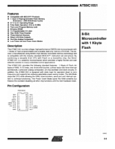 DataSheet AT89C1051 pdf